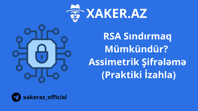 RSA Sındırmaq Mümkündür? Assimetrik Şifrələmə (Praktiki İzahla)