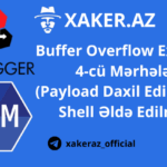 Buffer Overflow Exploitin 4-cü Mərhələsi (Payload Daxil Edilməsi və Shell Əldə Edilməsi)
