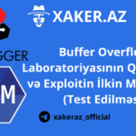 Buffer Overflow Laboratoriyasının Qurulması və Exploitin İlkin Mərhələsi (Test Edilməsi)