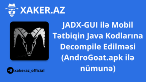 JADX-GUI ilə Mobil Tətbiqin Java Kodlarına Decompile Edilməsi (AndroGoat.apk ilə nümunə)